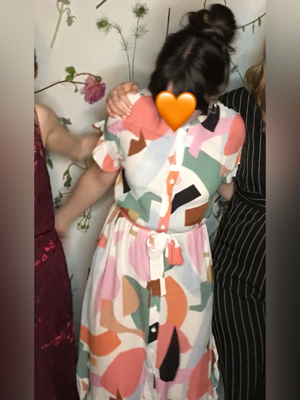 Anthropologie x Corey Lynn Calter | Abstract Print Midi Dress | Multicolored, XS - Picture 6 of 7